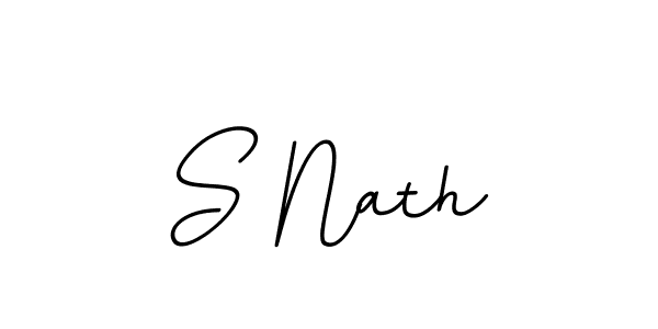 How to make S Nath signature? BallpointsItalic-DORy9 is a professional autograph style. Create handwritten signature for S Nath name. S Nath signature style 11 images and pictures png
