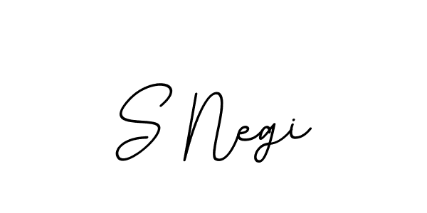 Make a beautiful signature design for name S Negi. With this signature (BallpointsItalic-DORy9) style, you can create a handwritten signature for free. S Negi signature style 11 images and pictures png