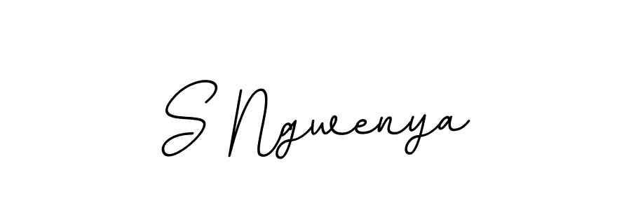 S Ngwenya stylish signature style. Best Handwritten Sign (BallpointsItalic-DORy9) for my name. Handwritten Signature Collection Ideas for my name S Ngwenya. S Ngwenya signature style 11 images and pictures png