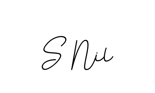Best and Professional Signature Style for S Nil. BallpointsItalic-DORy9 Best Signature Style Collection. S Nil signature style 11 images and pictures png