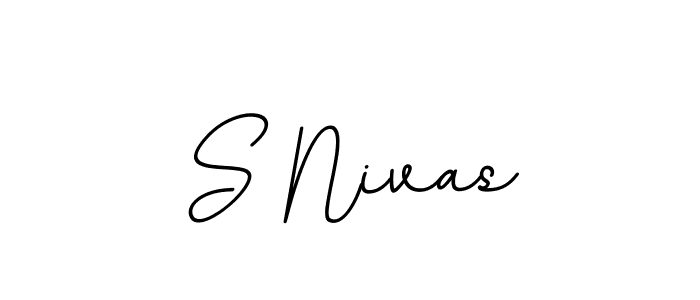 Best and Professional Signature Style for S Nivas. BallpointsItalic-DORy9 Best Signature Style Collection. S Nivas signature style 11 images and pictures png