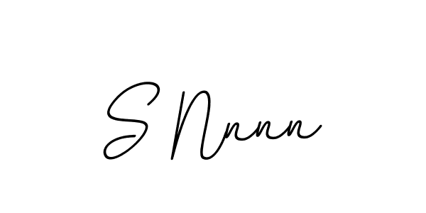 How to make S Nnnn signature? BallpointsItalic-DORy9 is a professional autograph style. Create handwritten signature for S Nnnn name. S Nnnn signature style 11 images and pictures png