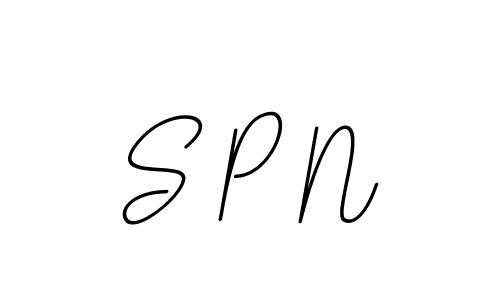 How to make S P N name signature. Use BallpointsItalic-DORy9 style for creating short signs online. This is the latest handwritten sign. S P N signature style 11 images and pictures png