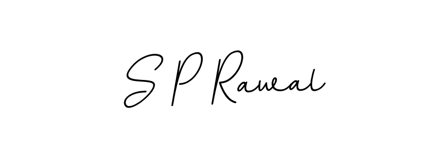 Design your own signature with our free online signature maker. With this signature software, you can create a handwritten (BallpointsItalic-DORy9) signature for name S P Rawal. S P Rawal signature style 11 images and pictures png