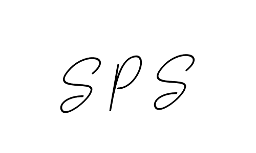 Design your own signature with our free online signature maker. With this signature software, you can create a handwritten (BallpointsItalic-DORy9) signature for name S P S. S P S signature style 11 images and pictures png