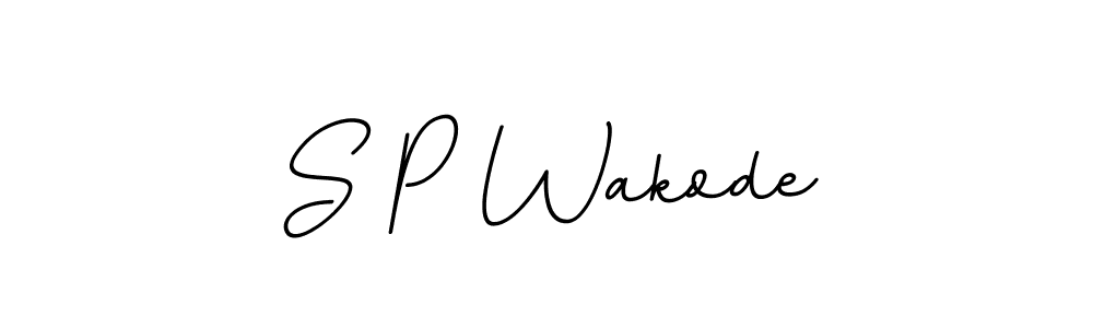 How to Draw S P Wakode signature style? BallpointsItalic-DORy9 is a latest design signature styles for name S P Wakode. S P Wakode signature style 11 images and pictures png
