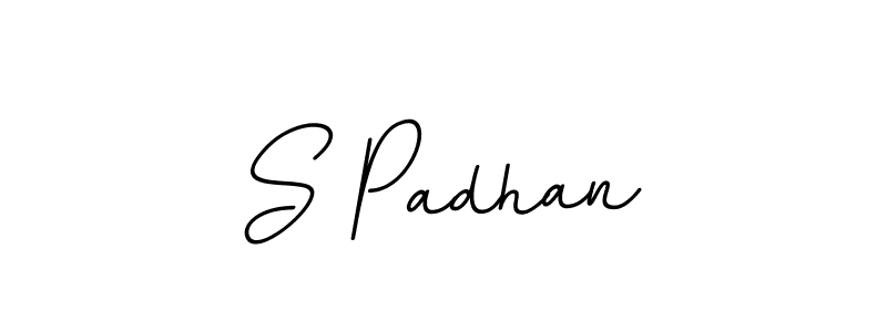 This is the best signature style for the S Padhan name. Also you like these signature font (BallpointsItalic-DORy9). Mix name signature. S Padhan signature style 11 images and pictures png