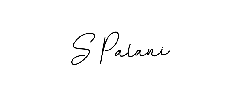 Create a beautiful signature design for name S Palani. With this signature (BallpointsItalic-DORy9) fonts, you can make a handwritten signature for free. S Palani signature style 11 images and pictures png