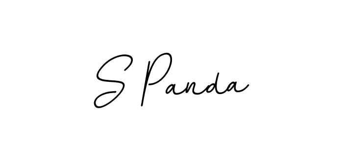 Make a beautiful signature design for name S Panda. With this signature (BallpointsItalic-DORy9) style, you can create a handwritten signature for free. S Panda signature style 11 images and pictures png