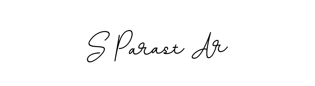 Also we have S Parast Ar name is the best signature style. Create professional handwritten signature collection using BallpointsItalic-DORy9 autograph style. S Parast Ar signature style 11 images and pictures png