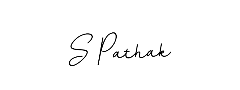 Also we have S Pathak name is the best signature style. Create professional handwritten signature collection using BallpointsItalic-DORy9 autograph style. S Pathak signature style 11 images and pictures png