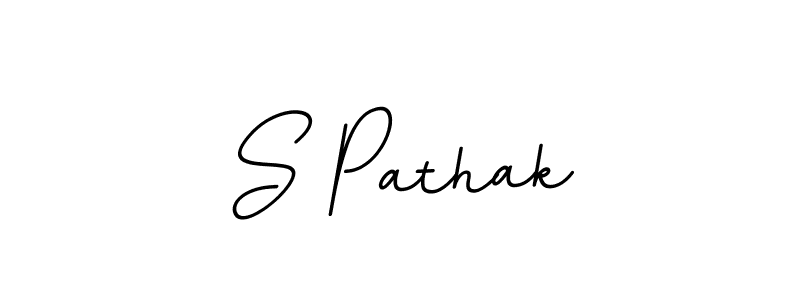 Also we have S Pathak name is the best signature style. Create professional handwritten signature collection using BallpointsItalic-DORy9 autograph style. S Pathak signature style 11 images and pictures png