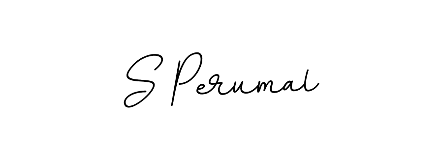 Similarly BallpointsItalic-DORy9 is the best handwritten signature design. Signature creator online .You can use it as an online autograph creator for name S Perumal. S Perumal signature style 11 images and pictures png