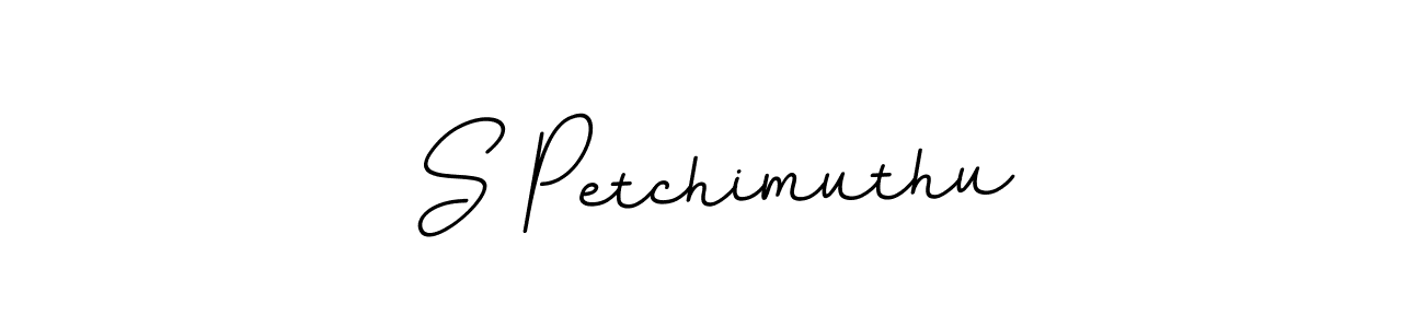 S Petchimuthu stylish signature style. Best Handwritten Sign (BallpointsItalic-DORy9) for my name. Handwritten Signature Collection Ideas for my name S Petchimuthu. S Petchimuthu signature style 11 images and pictures png