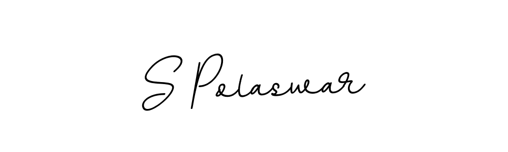 This is the best signature style for the S Polaswar name. Also you like these signature font (BallpointsItalic-DORy9). Mix name signature. S Polaswar signature style 11 images and pictures png