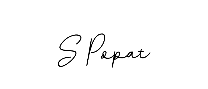 Also we have S Popat name is the best signature style. Create professional handwritten signature collection using BallpointsItalic-DORy9 autograph style. S Popat signature style 11 images and pictures png