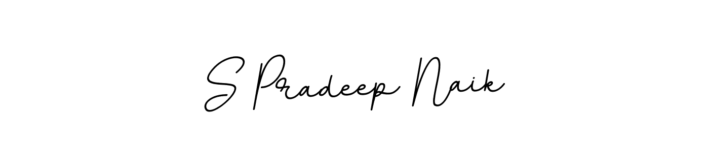 How to make S Pradeep Naik signature? BallpointsItalic-DORy9 is a professional autograph style. Create handwritten signature for S Pradeep Naik name. S Pradeep Naik signature style 11 images and pictures png