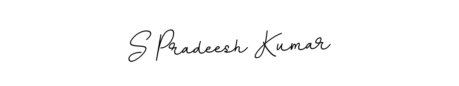 if you are searching for the best signature style for your name S Pradeesh Kumar. so please give up your signature search. here we have designed multiple signature styles  using BallpointsItalic-DORy9. S Pradeesh Kumar signature style 11 images and pictures png