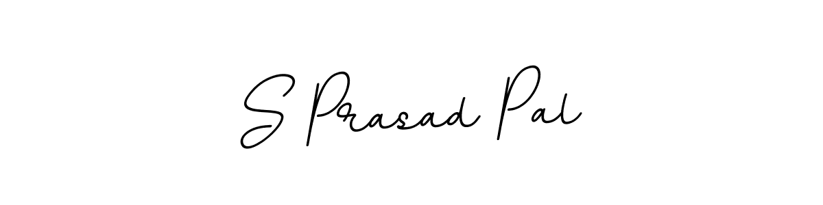 Create a beautiful signature design for name S Prasad Pal. With this signature (BallpointsItalic-DORy9) fonts, you can make a handwritten signature for free. S Prasad Pal signature style 11 images and pictures png