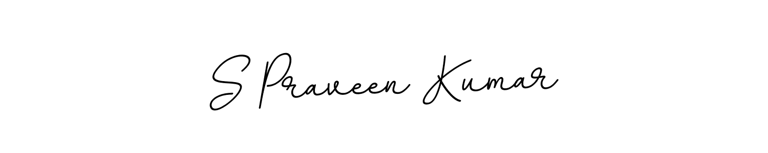 How to make S Praveen Kumar signature? BallpointsItalic-DORy9 is a professional autograph style. Create handwritten signature for S Praveen Kumar name. S Praveen Kumar signature style 11 images and pictures png