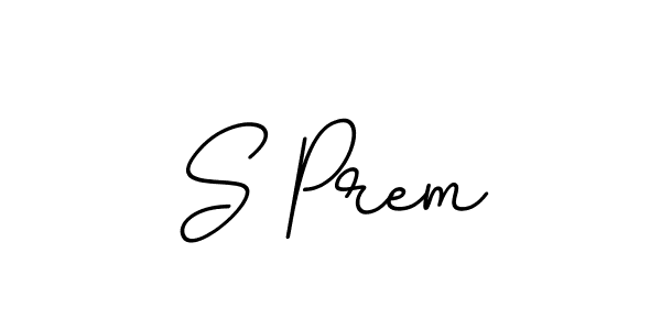 S Prem stylish signature style. Best Handwritten Sign (BallpointsItalic-DORy9) for my name. Handwritten Signature Collection Ideas for my name S Prem. S Prem signature style 11 images and pictures png