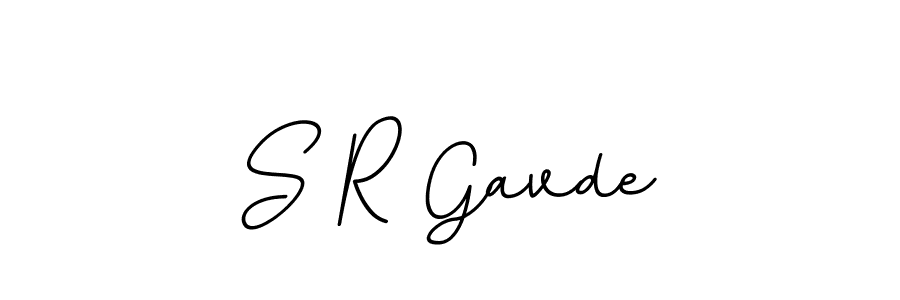 It looks lik you need a new signature style for name S R Gavde. Design unique handwritten (BallpointsItalic-DORy9) signature with our free signature maker in just a few clicks. S R Gavde signature style 11 images and pictures png