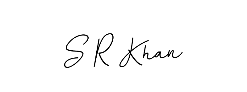 S R Khan stylish signature style. Best Handwritten Sign (BallpointsItalic-DORy9) for my name. Handwritten Signature Collection Ideas for my name S R Khan. S R Khan signature style 11 images and pictures png
