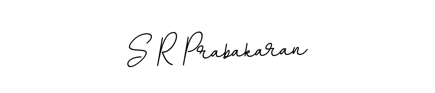 if you are searching for the best signature style for your name S R Prabakaran. so please give up your signature search. here we have designed multiple signature styles  using BallpointsItalic-DORy9. S R Prabakaran signature style 11 images and pictures png