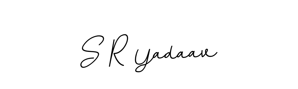 BallpointsItalic-DORy9 is a professional signature style that is perfect for those who want to add a touch of class to their signature. It is also a great choice for those who want to make their signature more unique. Get S R Yadaav name to fancy signature for free. S R Yadaav signature style 11 images and pictures png