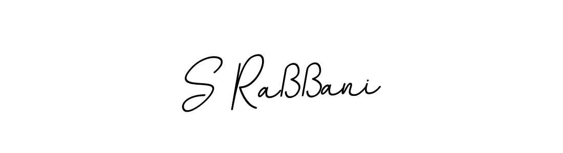 How to make S Raßßani name signature. Use BallpointsItalic-DORy9 style for creating short signs online. This is the latest handwritten sign. S Raßßani signature style 11 images and pictures png