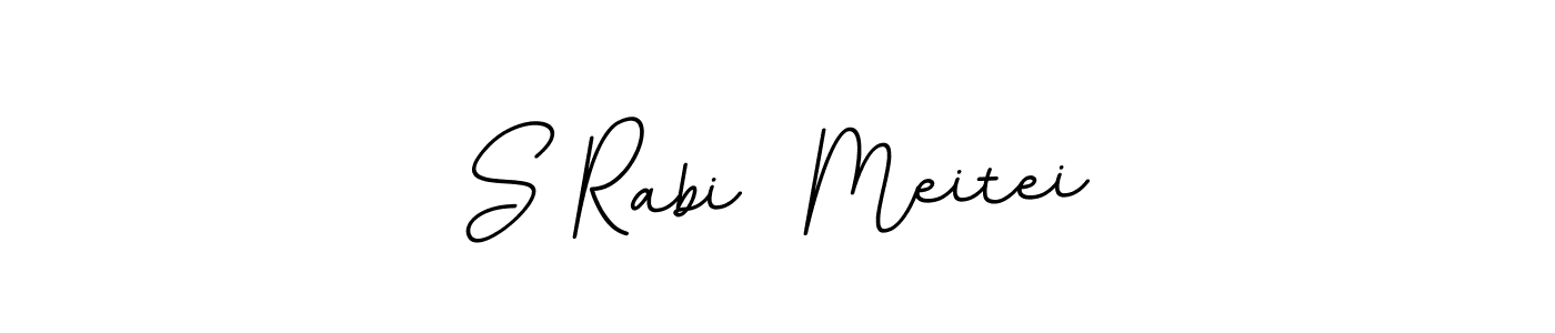 Also we have S Rabi  Meitei name is the best signature style. Create professional handwritten signature collection using BallpointsItalic-DORy9 autograph style. S Rabi  Meitei signature style 11 images and pictures png