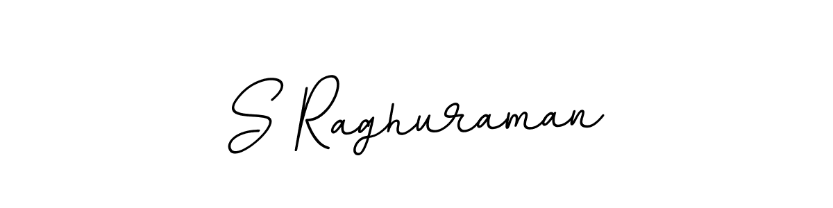 This is the best signature style for the S Raghuraman name. Also you like these signature font (BallpointsItalic-DORy9). Mix name signature. S Raghuraman signature style 11 images and pictures png