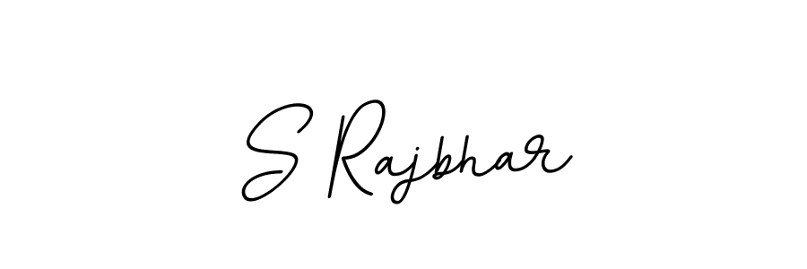 You should practise on your own different ways (BallpointsItalic-DORy9) to write your name (S Rajbhar) in signature. don't let someone else do it for you. S Rajbhar signature style 11 images and pictures png