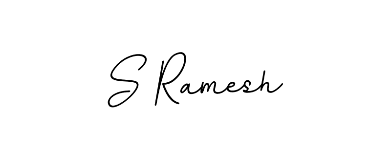 S Ramesh stylish signature style. Best Handwritten Sign (BallpointsItalic-DORy9) for my name. Handwritten Signature Collection Ideas for my name S Ramesh. S Ramesh signature style 11 images and pictures png