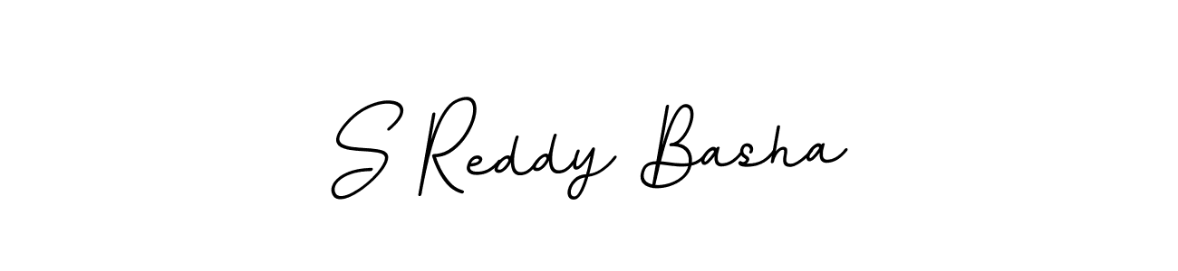 How to make S Reddy Basha signature? BallpointsItalic-DORy9 is a professional autograph style. Create handwritten signature for S Reddy Basha name. S Reddy Basha signature style 11 images and pictures png