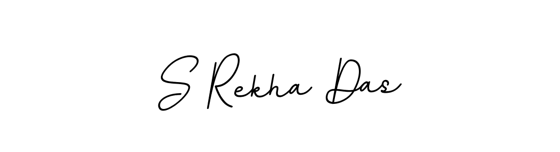 Make a beautiful signature design for name S Rekha Das. With this signature (BallpointsItalic-DORy9) style, you can create a handwritten signature for free. S Rekha Das signature style 11 images and pictures png