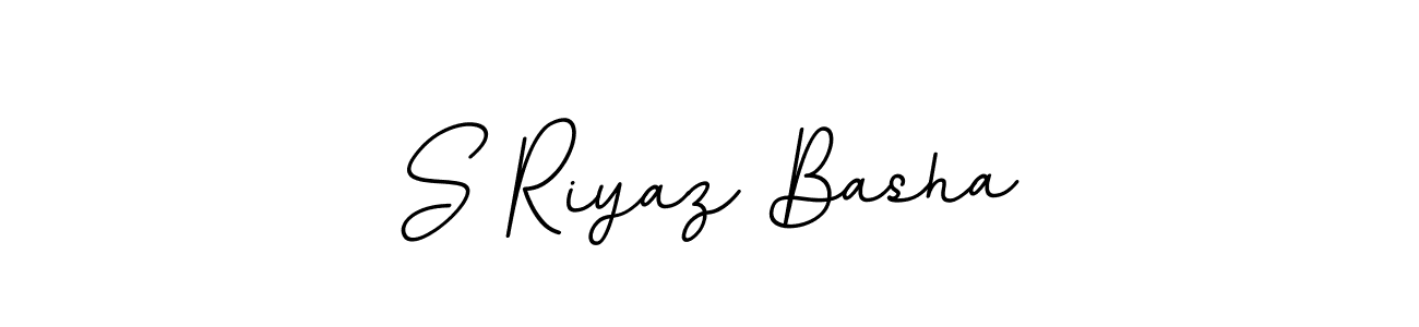 Make a beautiful signature design for name S Riyaz Basha. Use this online signature maker to create a handwritten signature for free. S Riyaz Basha signature style 11 images and pictures png