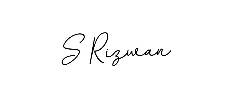 The best way (BallpointsItalic-DORy9) to make a short signature is to pick only two or three words in your name. The name S Rizwan include a total of six letters. For converting this name. S Rizwan signature style 11 images and pictures png