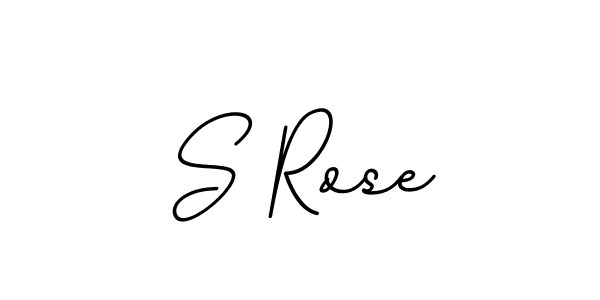 if you are searching for the best signature style for your name S Rose. so please give up your signature search. here we have designed multiple signature styles  using BallpointsItalic-DORy9. S Rose signature style 11 images and pictures png