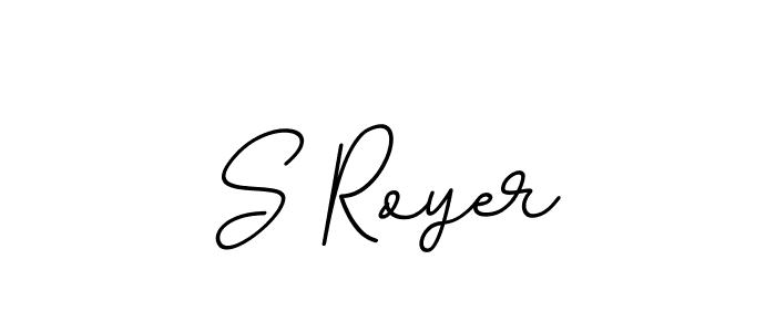 You should practise on your own different ways (BallpointsItalic-DORy9) to write your name (S Royer) in signature. don't let someone else do it for you. S Royer signature style 11 images and pictures png