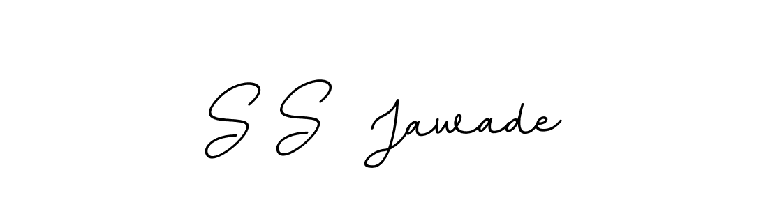 Similarly BallpointsItalic-DORy9 is the best handwritten signature design. Signature creator online .You can use it as an online autograph creator for name S S  Jawade. S S  Jawade signature style 11 images and pictures png