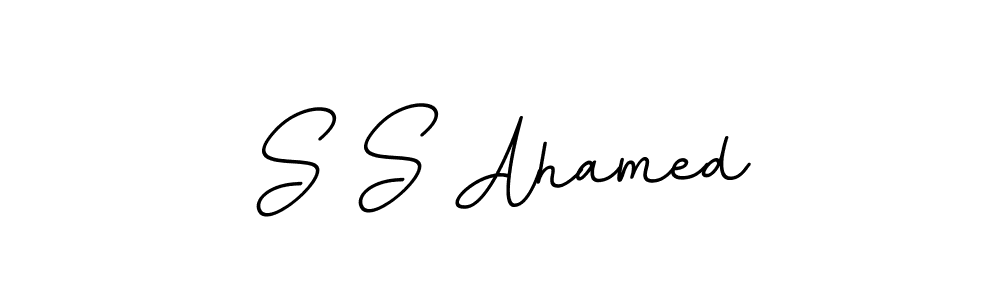 Also You can easily find your signature by using the search form. We will create S S Ahamed name handwritten signature images for you free of cost using BallpointsItalic-DORy9 sign style. S S Ahamed signature style 11 images and pictures png