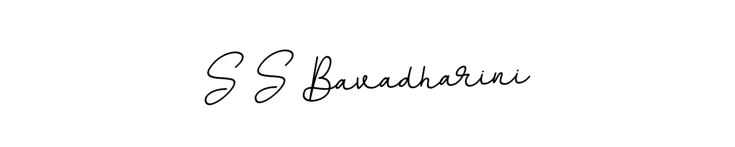 It looks lik you need a new signature style for name S S Bavadharini. Design unique handwritten (BallpointsItalic-DORy9) signature with our free signature maker in just a few clicks. S S Bavadharini signature style 11 images and pictures png