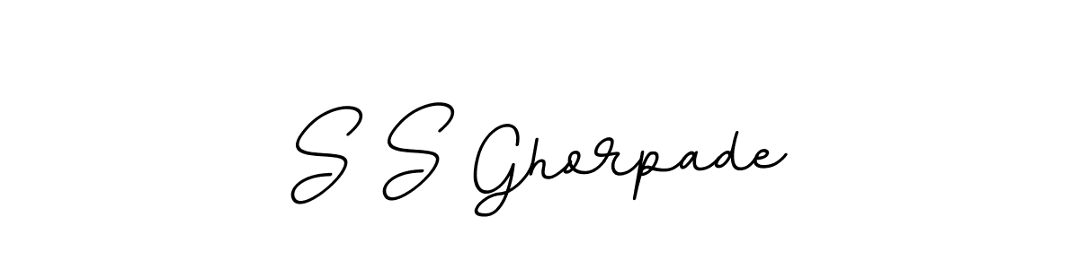 It looks lik you need a new signature style for name S S Ghorpade. Design unique handwritten (BallpointsItalic-DORy9) signature with our free signature maker in just a few clicks. S S Ghorpade signature style 11 images and pictures png