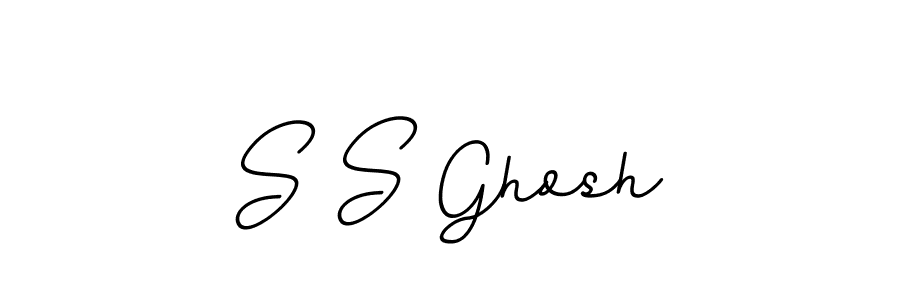 How to make S S Ghosh signature? BallpointsItalic-DORy9 is a professional autograph style. Create handwritten signature for S S Ghosh name. S S Ghosh signature style 11 images and pictures png