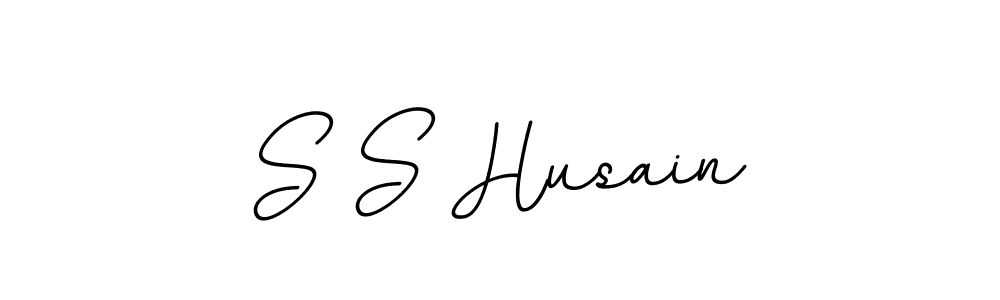 Also we have S S Husain name is the best signature style. Create professional handwritten signature collection using BallpointsItalic-DORy9 autograph style. S S Husain signature style 11 images and pictures png