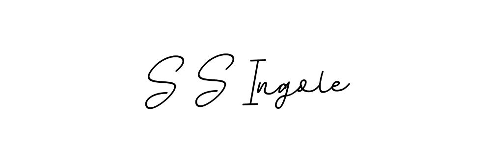 How to Draw S S Ingole signature style? BallpointsItalic-DORy9 is a latest design signature styles for name S S Ingole. S S Ingole signature style 11 images and pictures png
