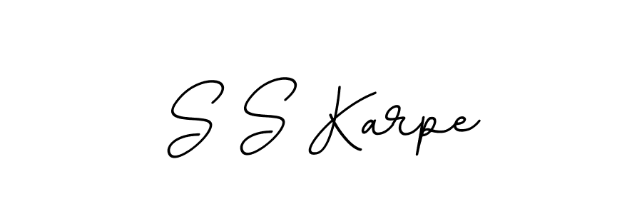 How to Draw S S Karpe signature style? BallpointsItalic-DORy9 is a latest design signature styles for name S S Karpe. S S Karpe signature style 11 images and pictures png