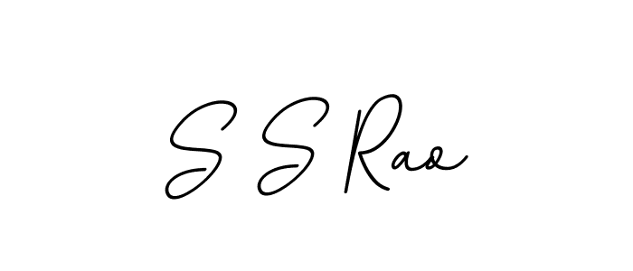 Use a signature maker to create a handwritten signature online. With this signature software, you can design (BallpointsItalic-DORy9) your own signature for name S S Rao. S S Rao signature style 11 images and pictures png
