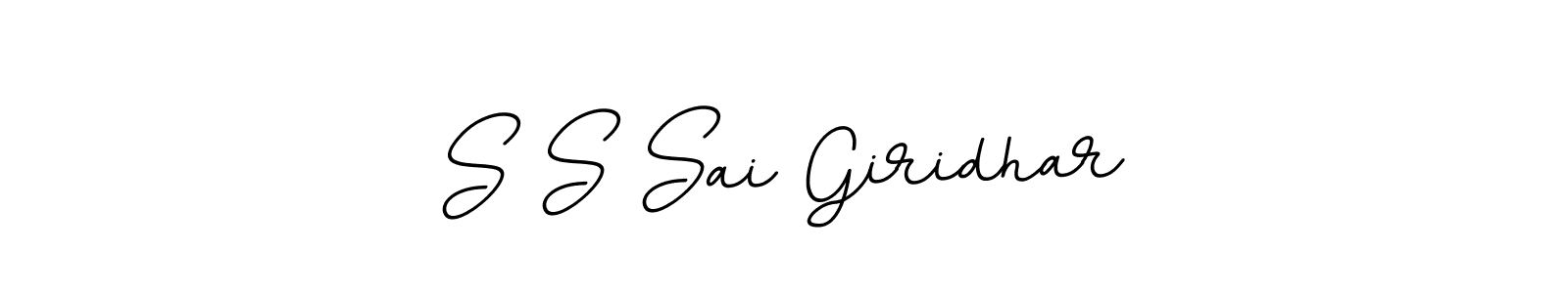 How to Draw S S Sai Giridhar signature style? BallpointsItalic-DORy9 is a latest design signature styles for name S S Sai Giridhar. S S Sai Giridhar signature style 11 images and pictures png